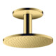 hansgrohe Axor Douche de tête 250 2jets avec raccord plafond, or poli-1