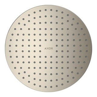 hansgrohe Axor Douche de tête 250 2jets plafond, installation encastrée, nickel brossé