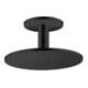 hansgrohe Axor Douche de tête 300 1jet avec raccord plafond, noir mat-1