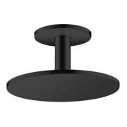 hansgrohe Axor Douche de tête 300 1jet avec raccord plafond, noir mat