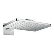 hansgrohe Axor Douche de tête avec bras mural, rosace d'angle, 460x300mm, 2 jets, chrome-4