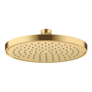 hansgrohe Axor Douche de tête EcoSmart encastrée, 220 mm, 1 an, doré brossé optique