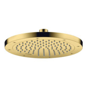 hansgrohe Axor Douche de tête EcoSmart encastrée, 245 mm, 1 an, or poli opt