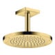 hansgrohe Axor Douche de tête EcoSmart encastrée, 245 mm, 1 an, or poli opt-5
