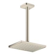hansgrohe Axor Douche de tête EcoSmart encastrée, 245x185 mm, 1 an, inox brossé-5