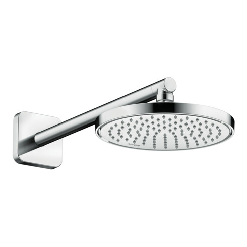 hansgrohe Axor Douche de tête EcoSmart plus, 220 mm, 1 jet, chrome, pose encastrée ou murale