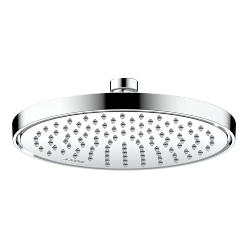 hansgrohe Axor Douche de tête EcoSmart plus, 220 mm, 1 jet, chrome, pose encastrée ou murale