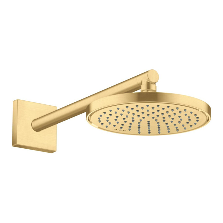 hansgrohe Axor Douche de tête EcoSmart plus, 220 mm, 1 jet, doré brossé optique