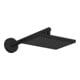 hansgrohe Axor Douche de tête EcoSmart plus encastrée, 245x185 mm, 1j, mat noir