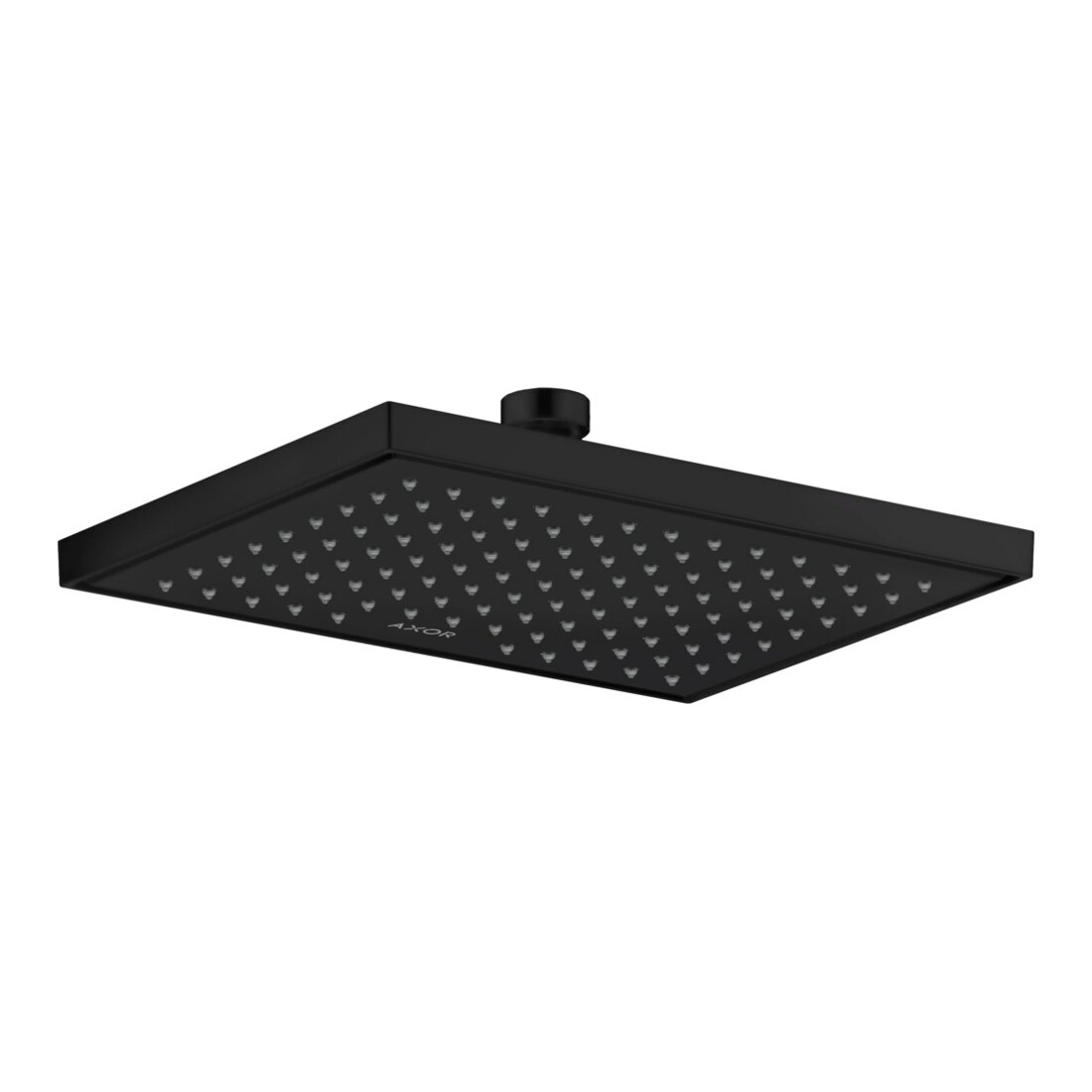 hansgrohe Axor Douche de tête EcoSmart plus encastrée, 245x185 mm, 1j, mat noir