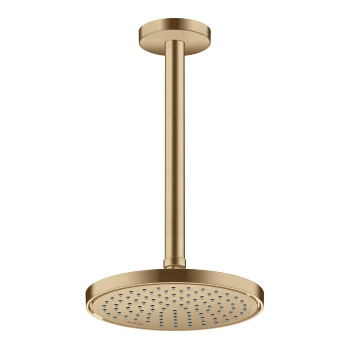 Hansgrohe Axor Douche de tête encastrée, 220 mm, 1 jet, bronze brossé