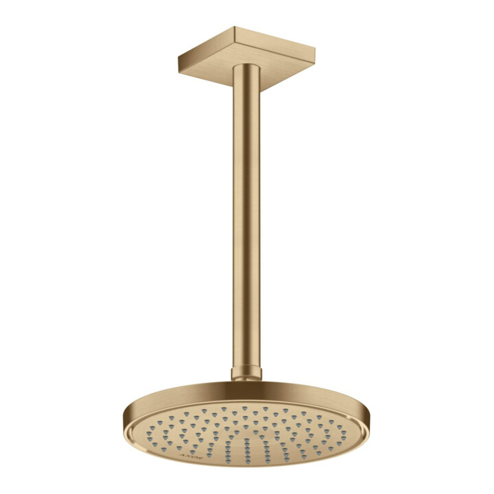 Hansgrohe Axor Douche de tête encastrée, 220 mm, 1 jet, bronze brossé