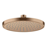 hansgrohe Axor douche de tête encastrée, 220 mm, 1 jet, brossé or