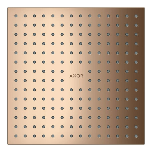hansgrohe Axor Douche de tête encastrée 250x250 mm, 1 an, chromé brillant