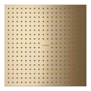 hansgrohe Axor Douche de tête encastrée 300x300 mm, 1 an, bronze mat