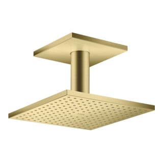 hansgrohe Axor douche de tête plafond, 250x250 mm, 1 an, brossé