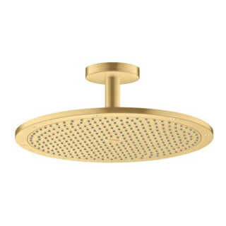 hansgrohe Axor douche de tête plafond, 350 mm, 1 an, or brossé optique