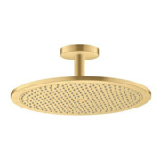 hansgrohe Axor douche de tête plafond, 350 mm, 1 an, or brossé optique