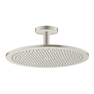 hansgrohe Axor douche de tête plafond, 350 mm, 1 jet, aspect acier inoxydable
