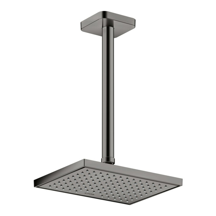 hansgrohe Axor Douchette EcoSmart 245x185 mm, 1 jet, bleu poli