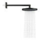 hansgrohe Axor douchette EcoSmart, installation encastrée ou murale, 245 mm, 1 an, noir mat