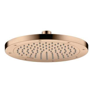 hansgrohe Axor Douchette tête EcoSmart plus, 245 mm, 1 jet, poli or rose