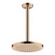 hansgrohe Axor Douchette tête EcoSmart plus, 245 mm, 1 jet, poli or rose-4