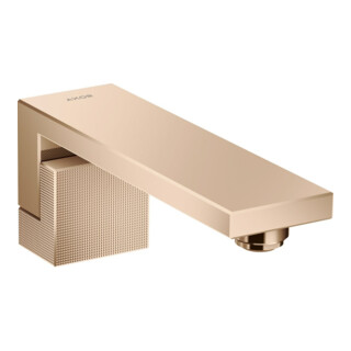 hansgrohe Axor Edge Robinet de baignoire A 190 mm, chromé poli, finition diamantée, or rose