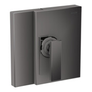 hansgrohe Axor Edge Set de montage complet Mitigeur encastré douche, chrome noir poli