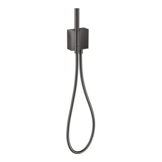 hansgrohe Axor Edge unité porte-serviettes, chrome noir poli diamanté