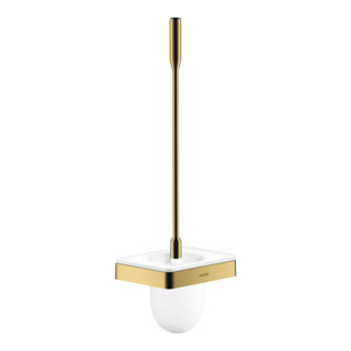 hansgrohe Axor Ensemble brosse WC universel fixation murale, or poli