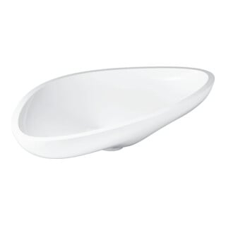 hansgrohe Axor Massaud Vasque 800x450mm, vasque à poser, MG avec Gelcoat, blanc