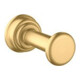 hansgrohe Axor Montreux Crochet à serviette métal, fixation murale, laiton brossé-1