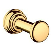 hansgrohe Axor Montreux Crochet à serviette métal, fixation murale, optique or poli