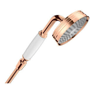 hansgrohe Axor Montreux Douchette 100 mm, 1 jet, or rouge poli