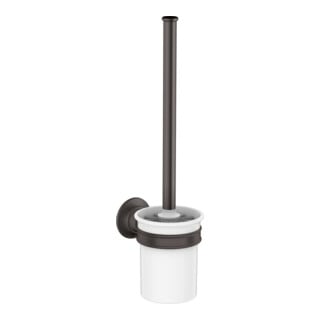 hansgrohe Axor Montreux Ensemble brosse WC Verre mat, bleu