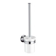 hansgrohe Axor Montreux Ensemble brosse WC Verre mat, Ha Me, Wd, brosse ni.