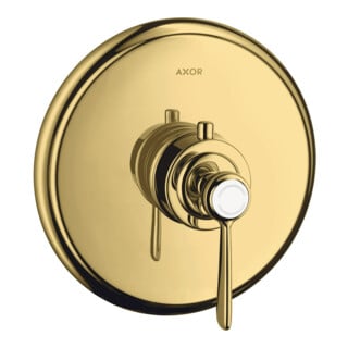 hansgrohe Axor Montreux Ensemble complet HF UP-THM, avec levier, or poli