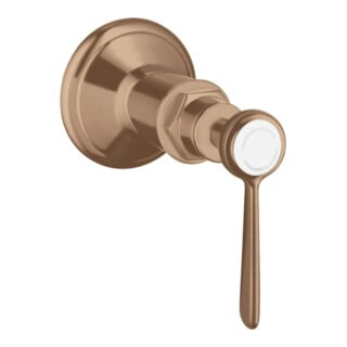 hansgrohe Axor Montreux Kit de montage fini mitigeur encastré, levier, or rouge brossé