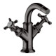 hansgrohe Axor Montreux Mitigeur bidet 2 trous A 104 mm, avec croix, tirette, bleu-1