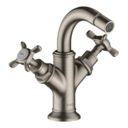 hansgrohe Axor Montreux Mitigeur bidet 2 trous A 104 mm, avec croix, tirette, ED