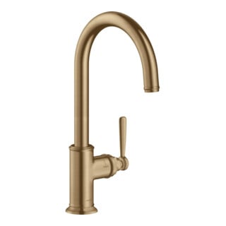 hansgrohe Axor Montreux Mitigeur évier 260 avec bec pivotant, bronze brossé