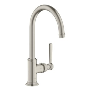 hansgrohe Axor Montreux Mitigeur lavabo 210 A 175 mm, sans garniture, aspect acier inoxydable