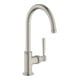 hansgrohe Axor Montreux Mitigeur lavabo 210 A 175 mm, sans garniture, aspect acier inoxydable-1
