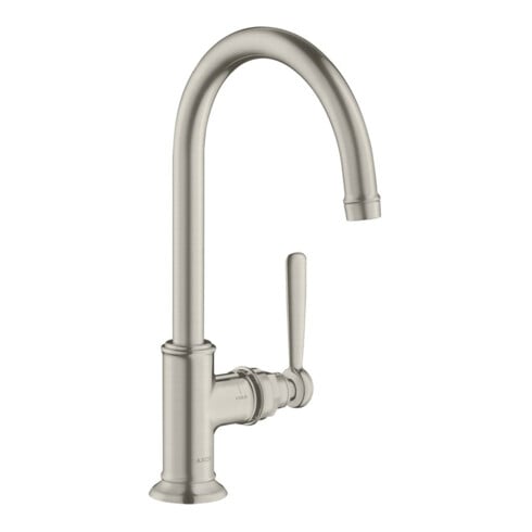 hansgrohe Axor Montreux Mitigeur lavabo 210 A 175 mm, sans garniture, aspect acier inoxydable