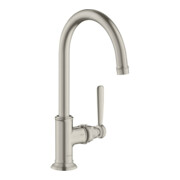 hansgrohe Axor Montreux Mitigeur lavabo 210 A 175 mm, sans garniture, aspect acier inoxydable