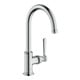 hansgrohe Axor Montreux Mitigeur lavabo 210 A 175 mm, sans garniture de vidage, nickel brossé-1