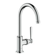 hansgrohe Axor Montreux Mitigeur lavabo 210 A 175 mm, sans garniture de vidage, nickel brossé