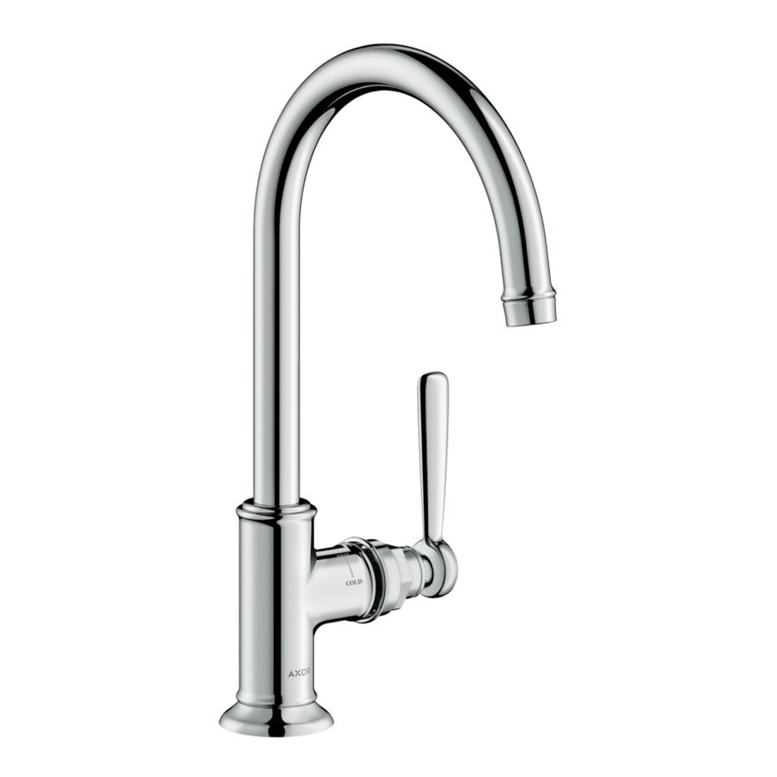 hansgrohe Axor Montreux Mitigeur lavabo 210 Bec 175 mm, vidage non verrouillable, chrome