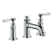 hansgrohe Axor Montreux Mitigeur lavabo 3 trous 143 mm, levier, tirette, chrome